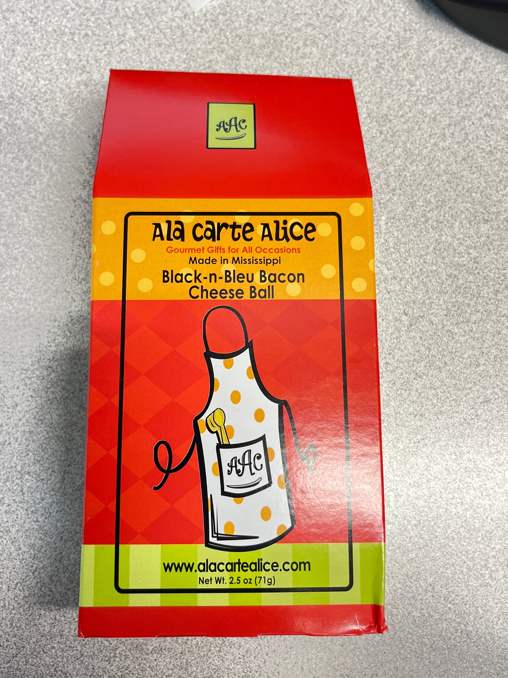 Ala Carte Alice Black-n-Bleu Bacon Cheese Ball Mix