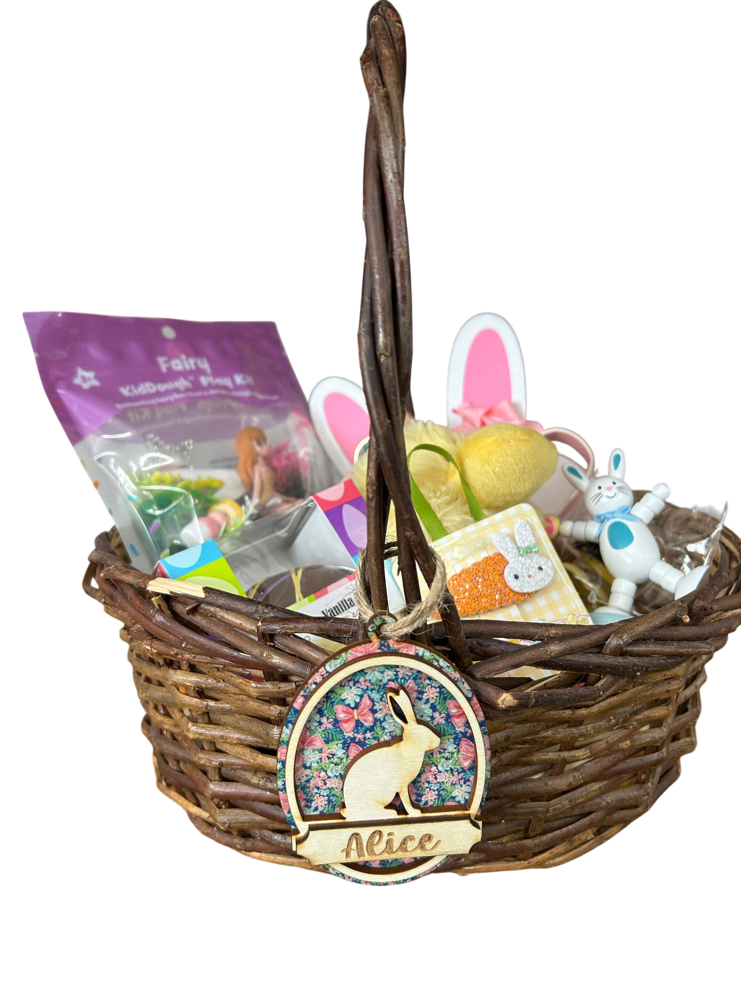 Personalized Wooden Easter Tags