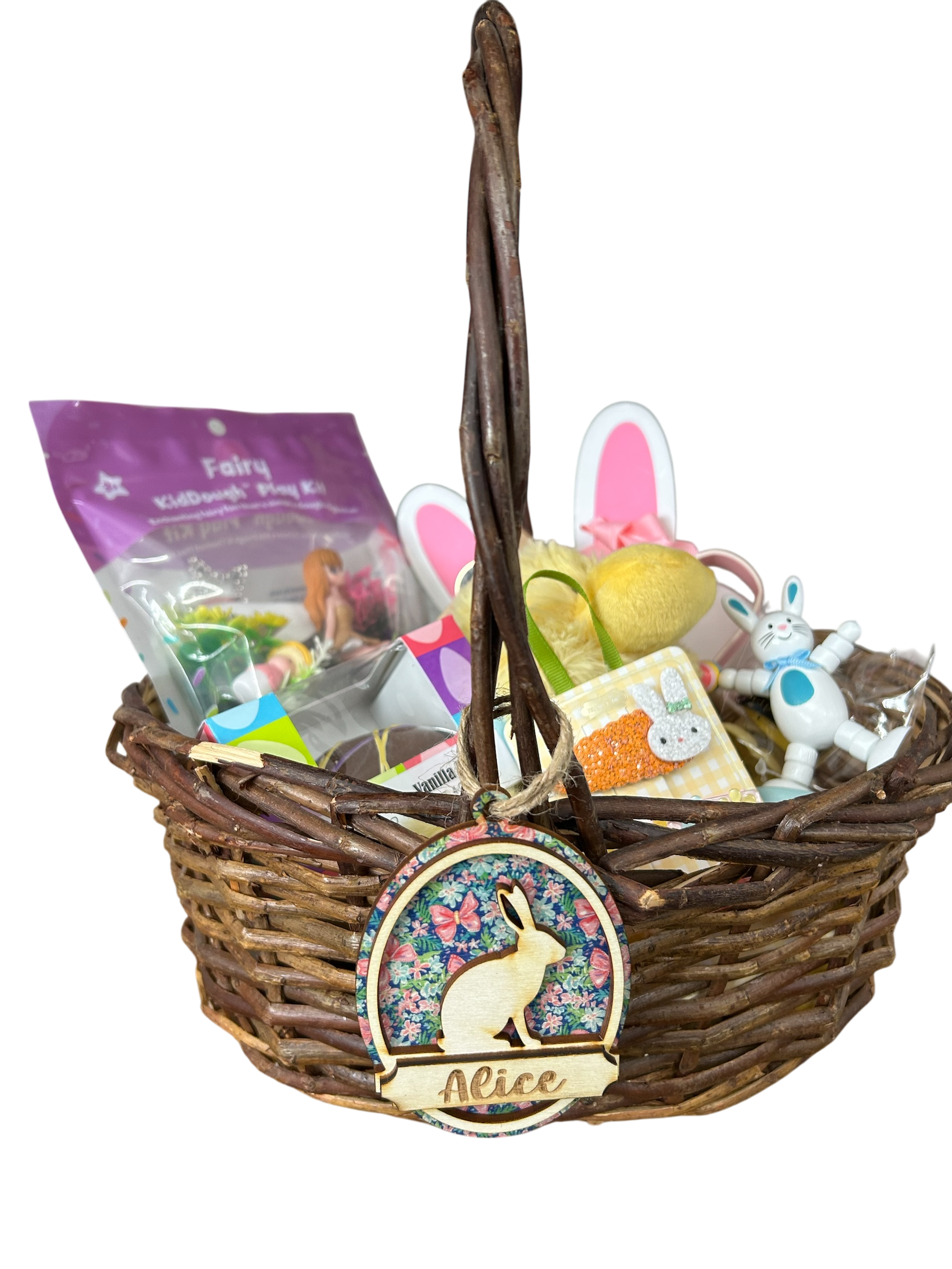 Personalized Wooden Easter Tags