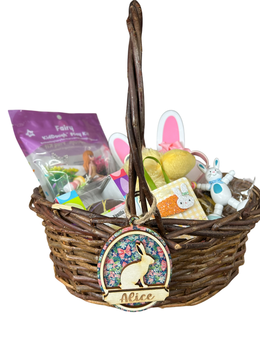Personalized Wooden Easter Tags