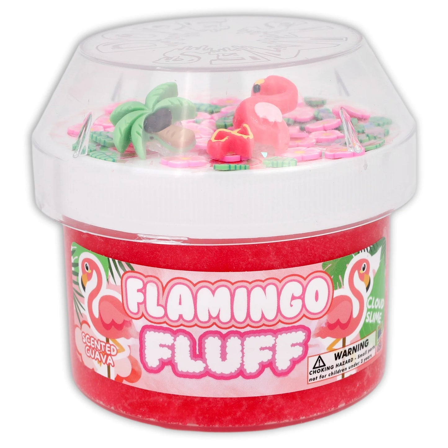 Dope Slime Flamingo Fluff Slime