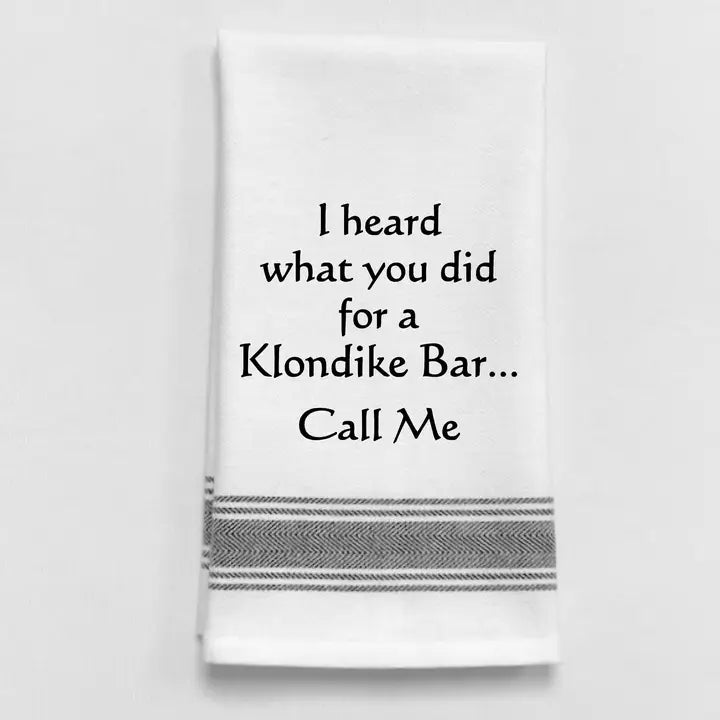 Wild Hare Klondike Bar Tea Towel