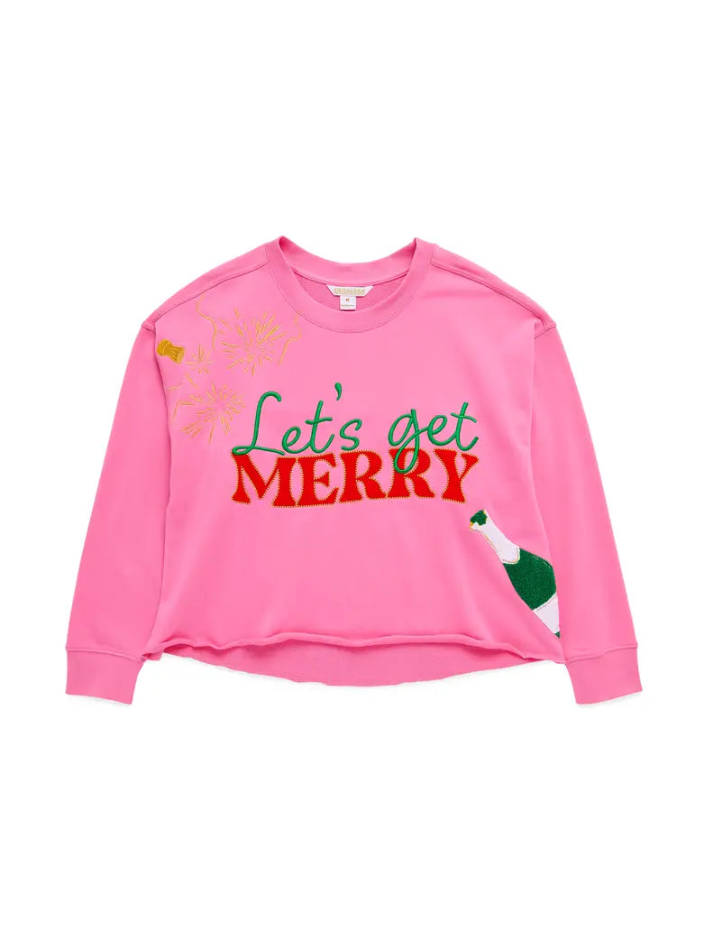 Shiraleah Let's Get Merry Lounge Sweatshirt