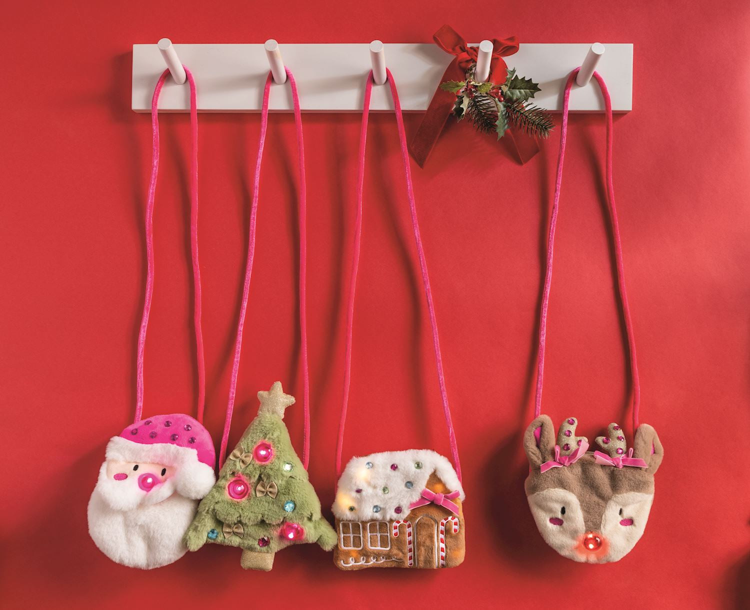 Mud Pie Christmas Light-Up Purse