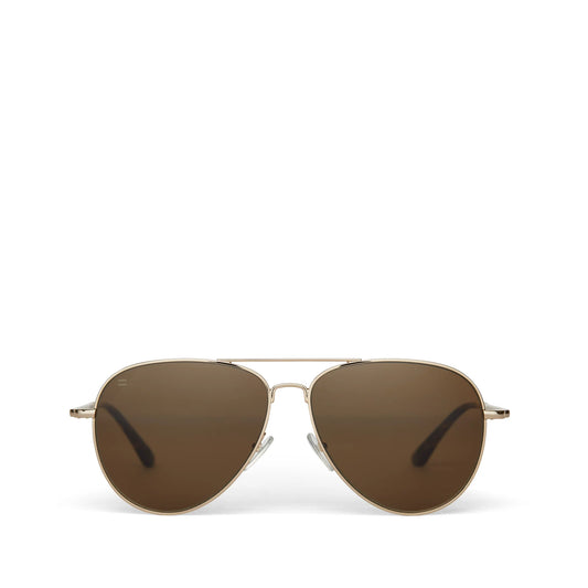TOMS Hudson Sunglasses- Shiny Gold Frame