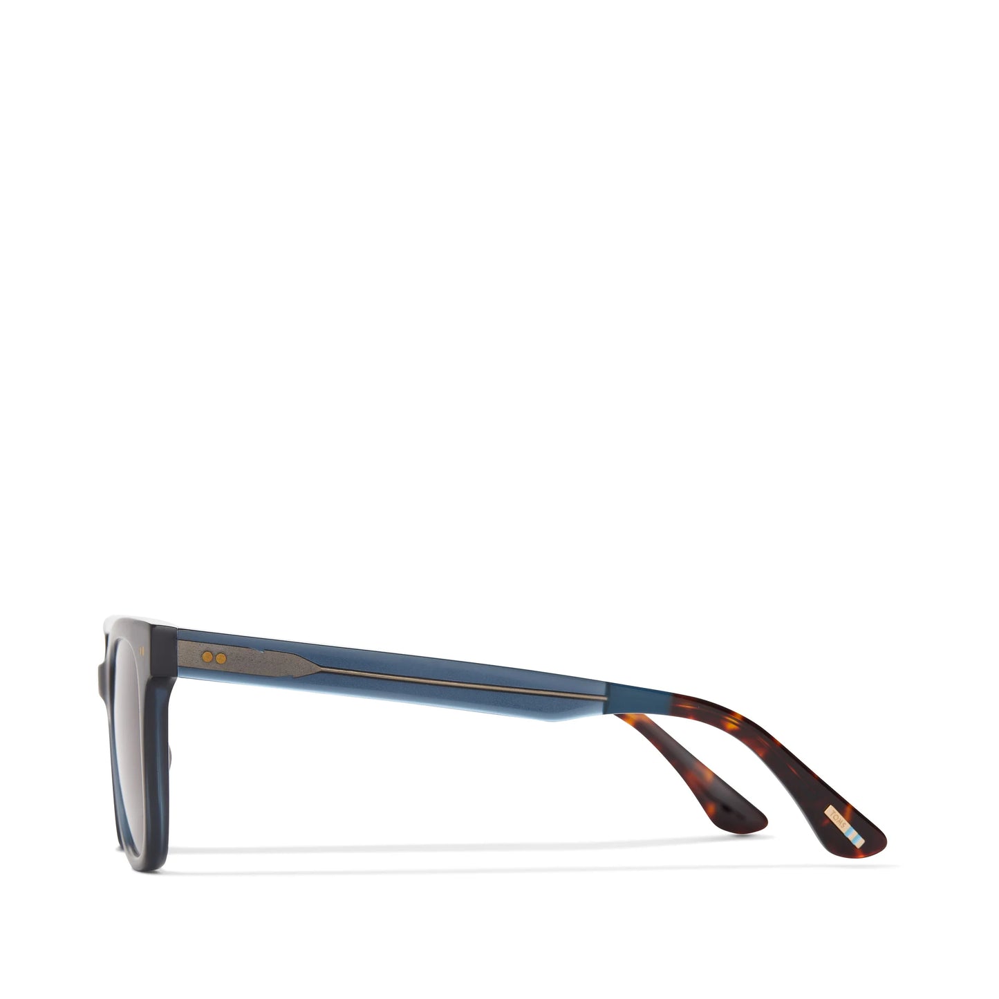 TOMS Memphis 301 Sunglasses- Black Teal Satin Crystal