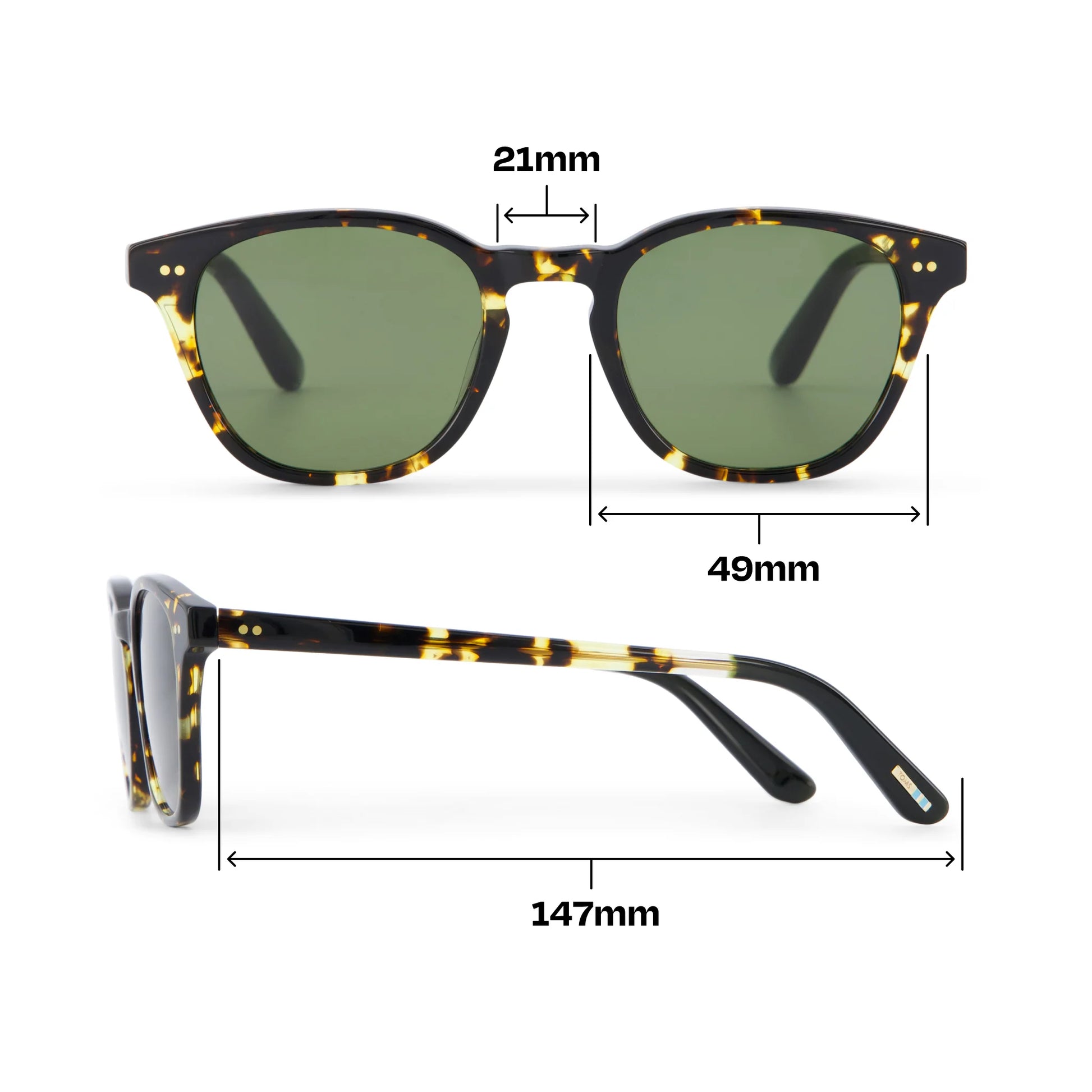 TOMS Wyatt Sunglasses- Havana Tortoise