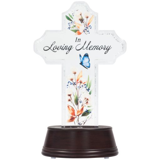 In Loving Memory Water Glitter Lantern