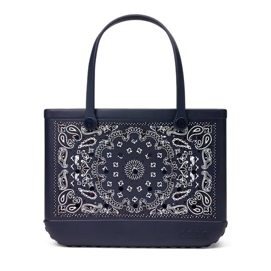 Bogg Bandana Bag Collection- Navy Me Crazy