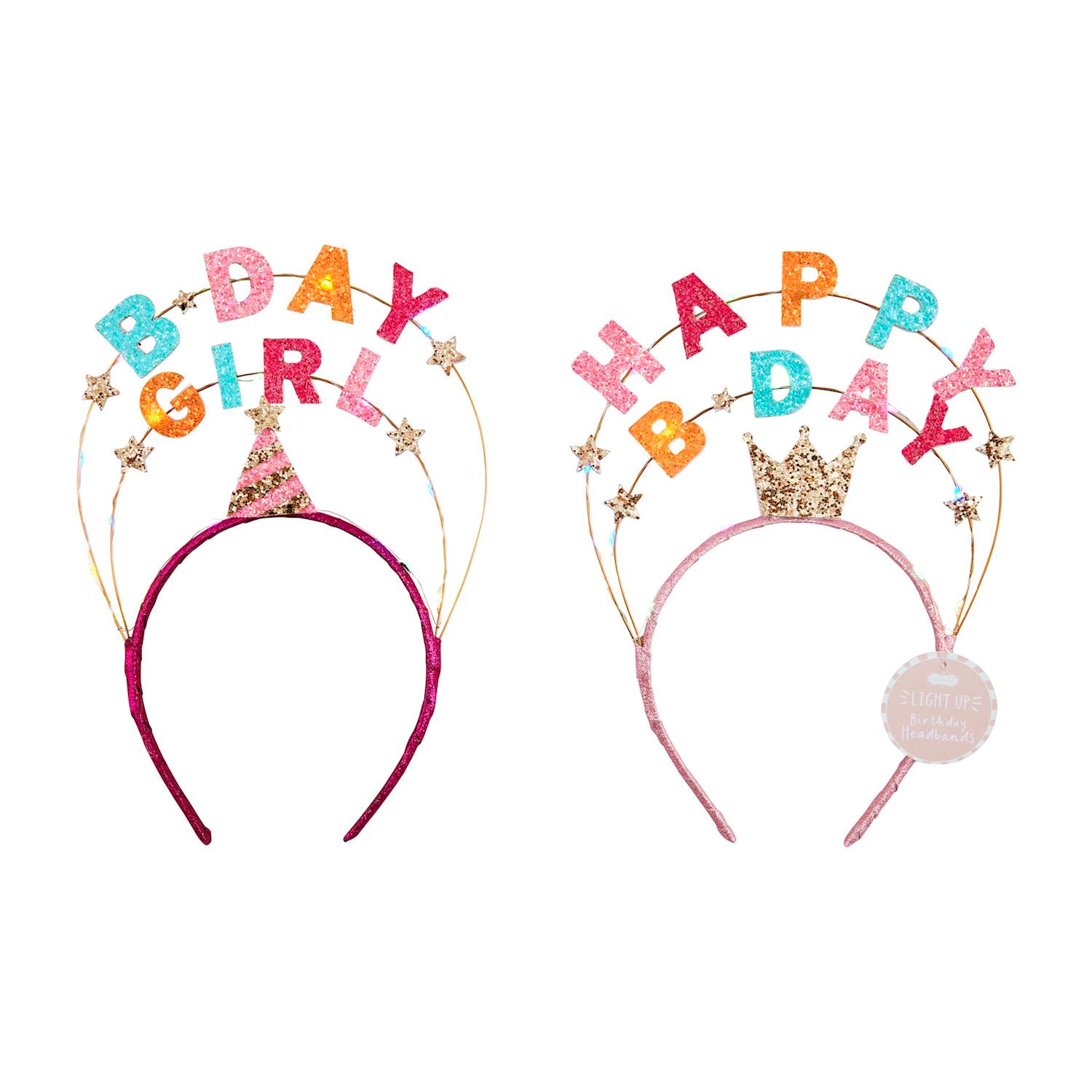 Mud Pie Light Up Birthday Headband