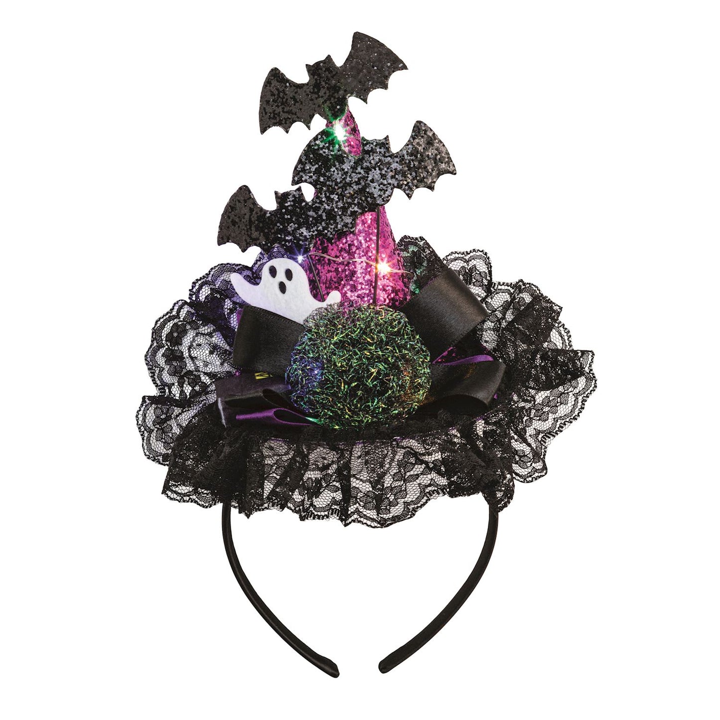 Mud Pie Halloween Light Up Tacky Headband