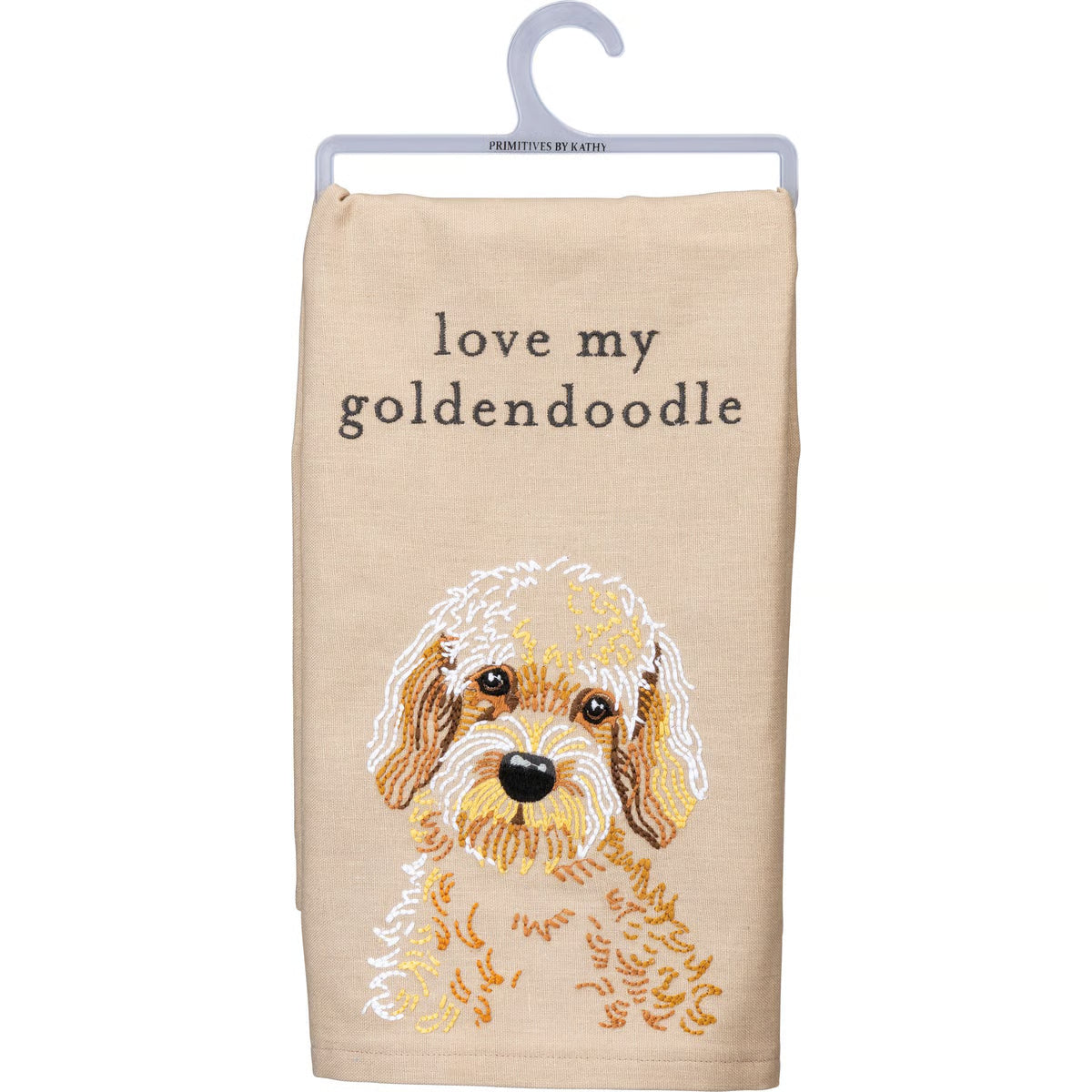 Love My Goldendoodle Kitchen Towel