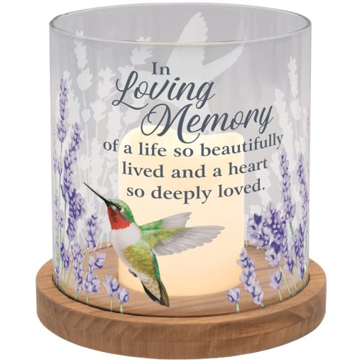 In Loving Memory Hurricane Candle