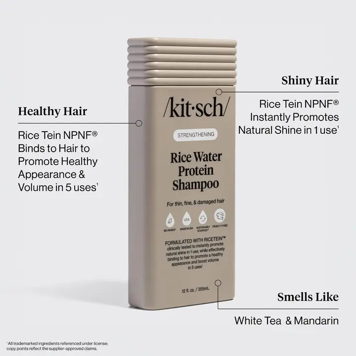 Kitsch Strengthening Rice Water Shampoo & Conditioner