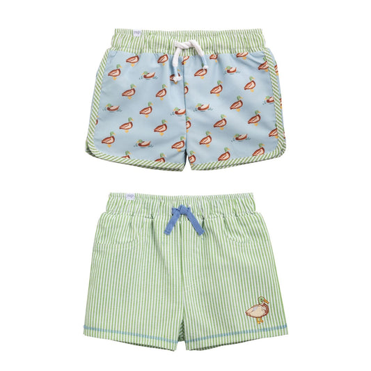 Mud Pie Duck Print Trunk