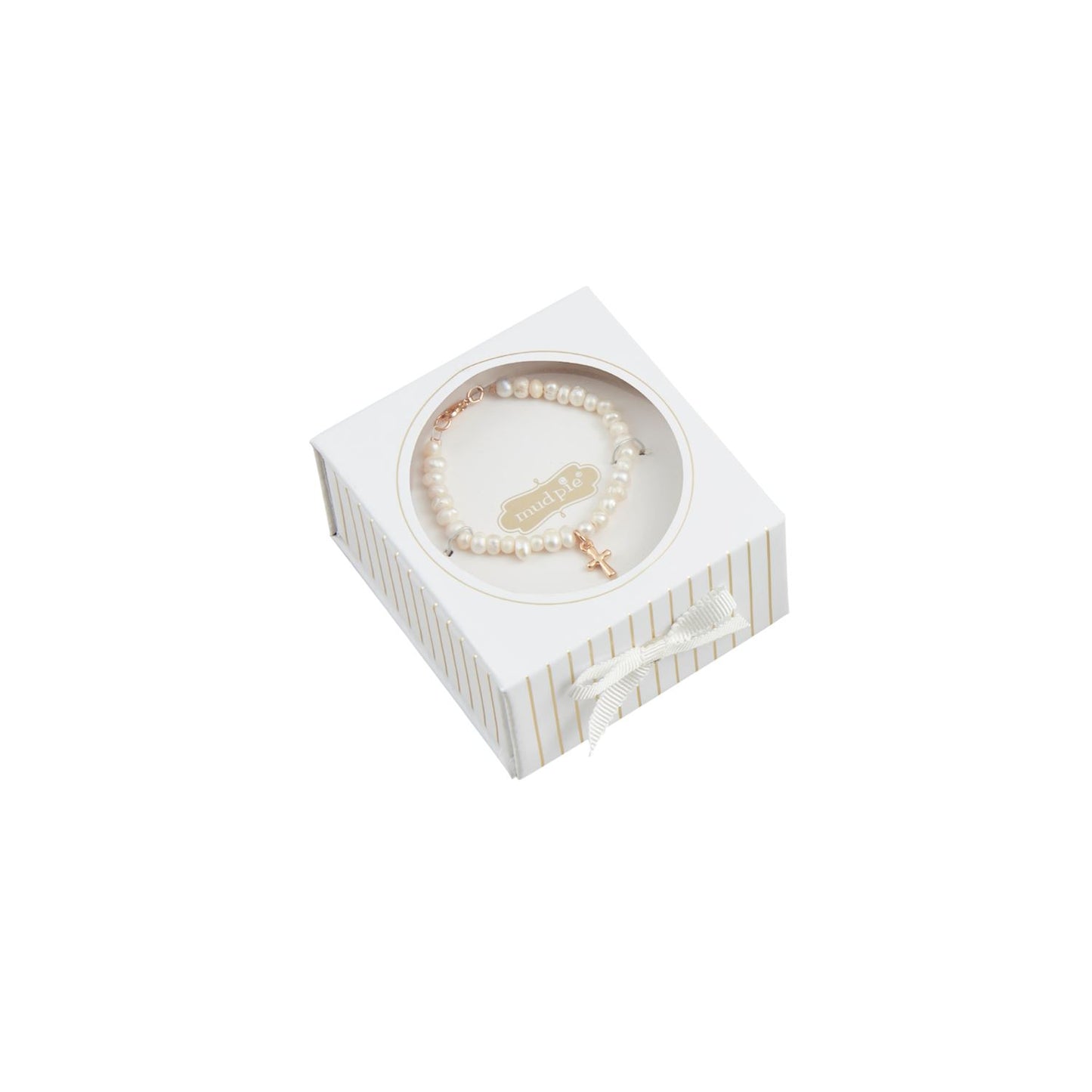 Mud Pie Boxed Cross Bracelet