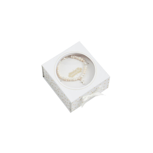 Mud Pie Boxed Cross Bracelet