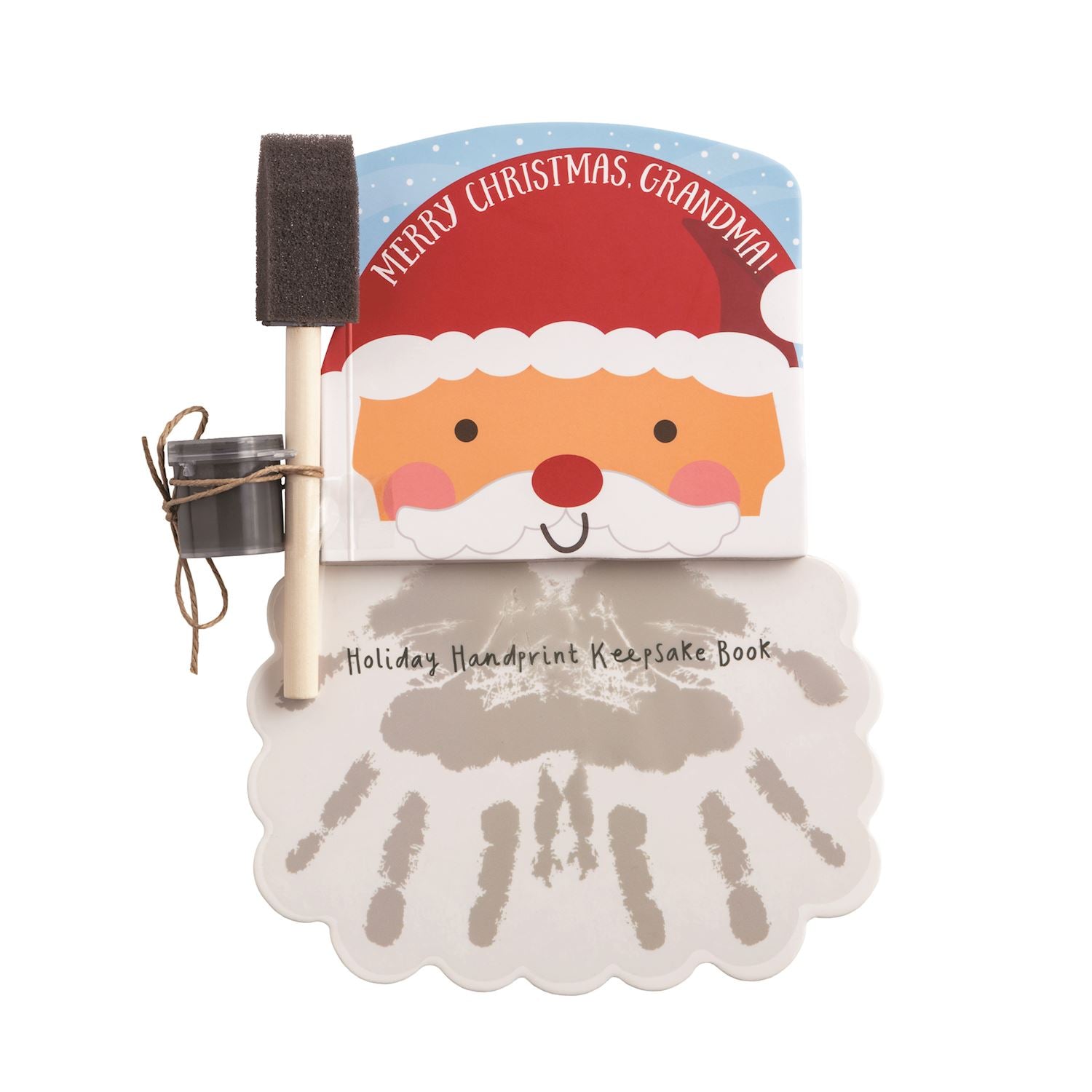 Mud Pie Christmas Handprint Books