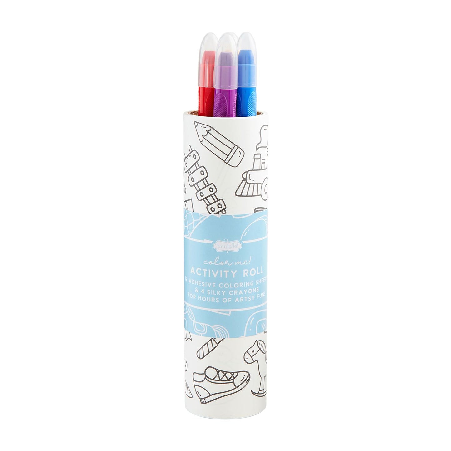 Mud Pie Color-Me Activity Roll Set