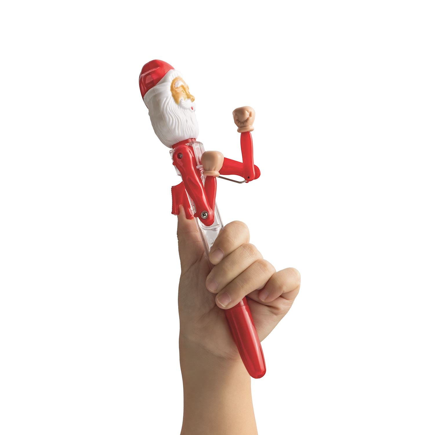 Mud Pie Santa Light-Up Punching Pens