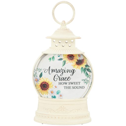 Amazing Grace Water Glitter Lantern