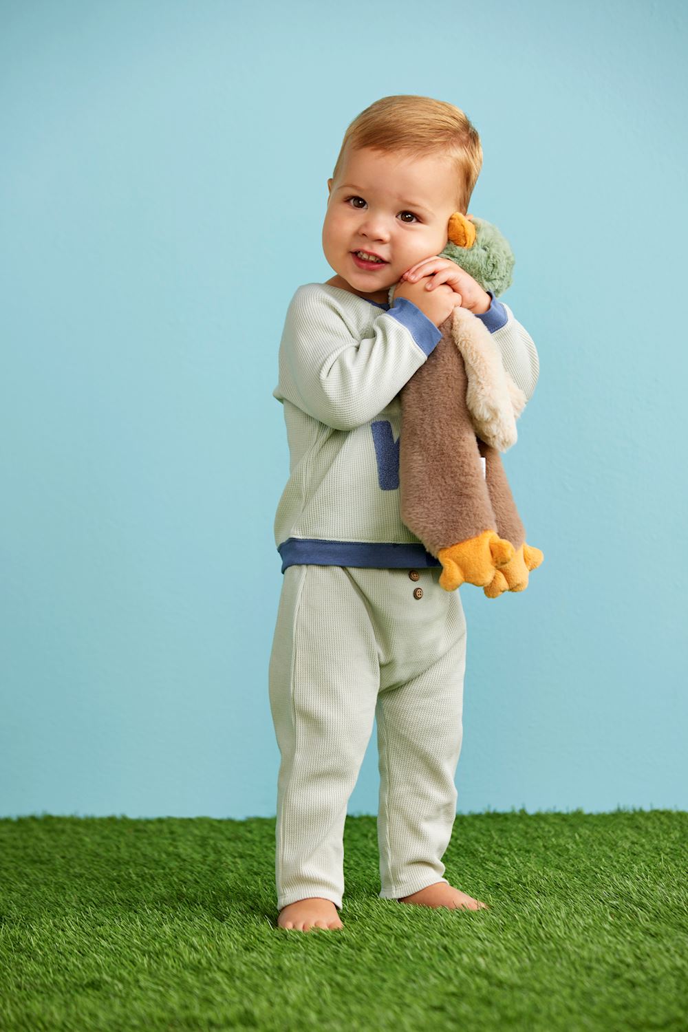 Mud Pie Lake Applique Pant Set
