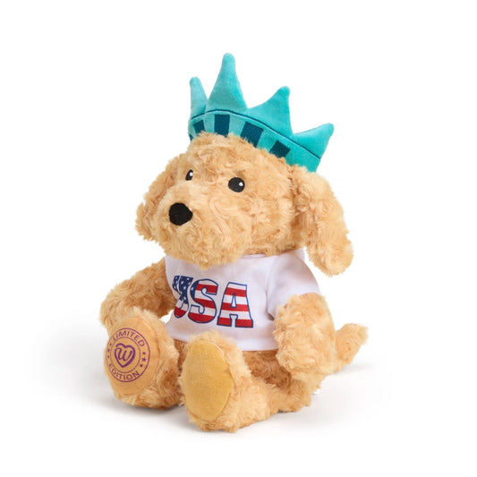 Golden Dog Warmies World Tour