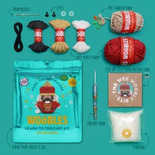 The Wobbles Learn to Crochet- Hazel The Nutcracker