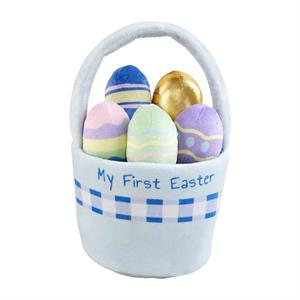 Mud Pie Easter Basket Plush Set