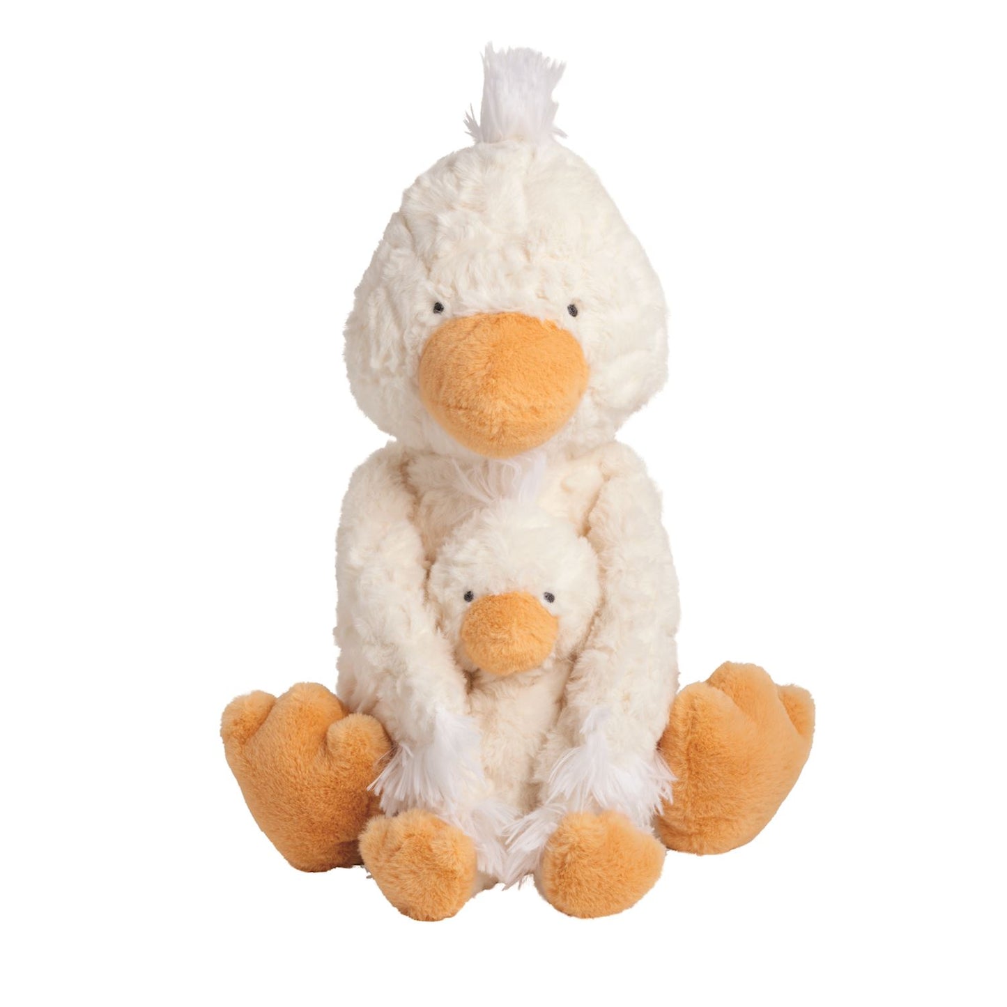 Mud Pie Mama & Baby Duck Plush Set Easter