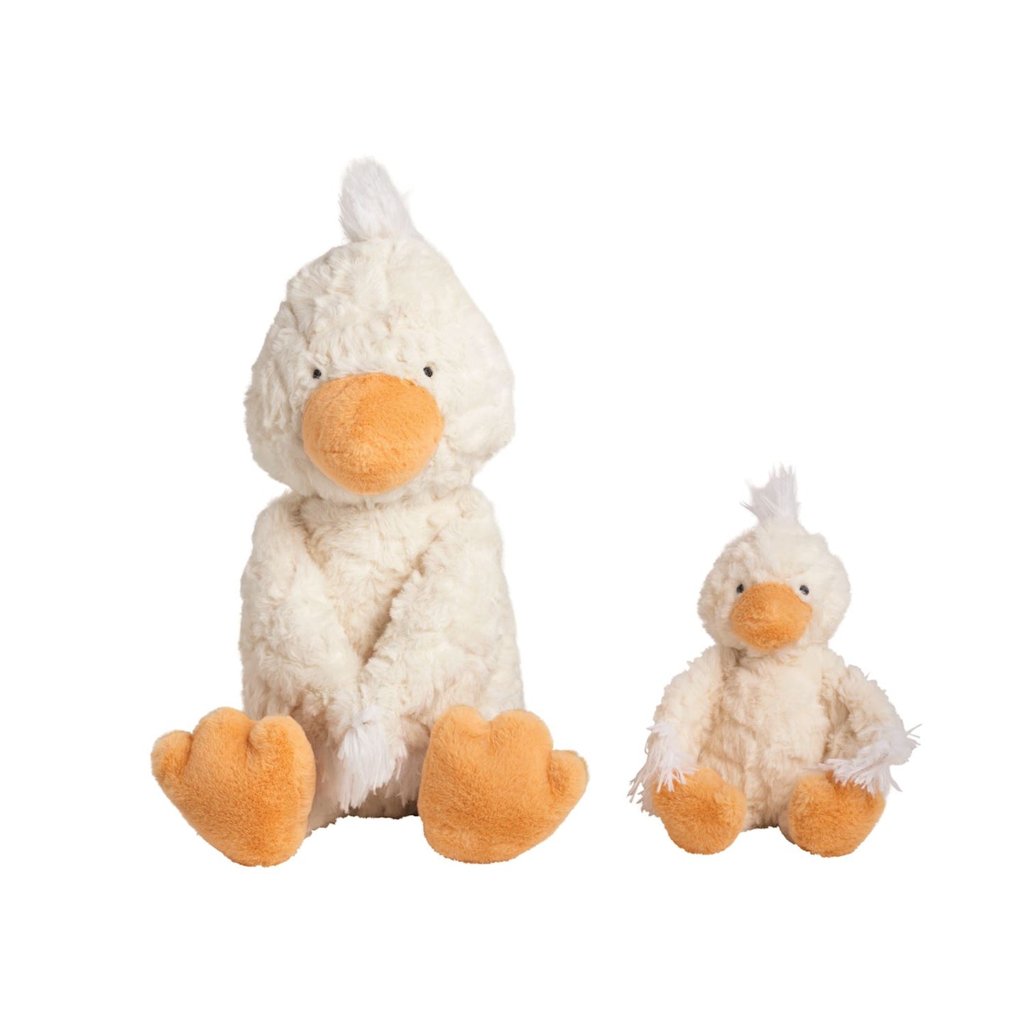 Mud Pie Mama & Baby Duck Plush Set Easter