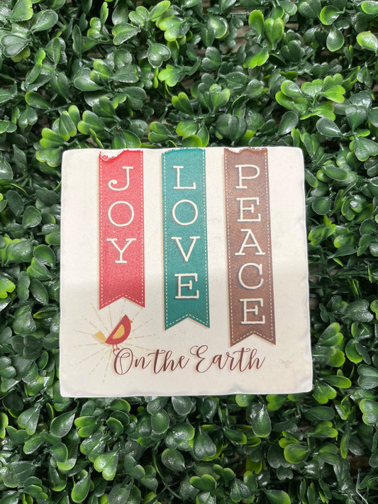 On The Earth Stone Coaster