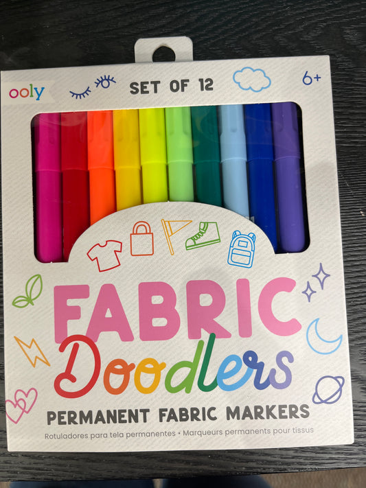 Fabric Doodlers Fabric Marker Pack