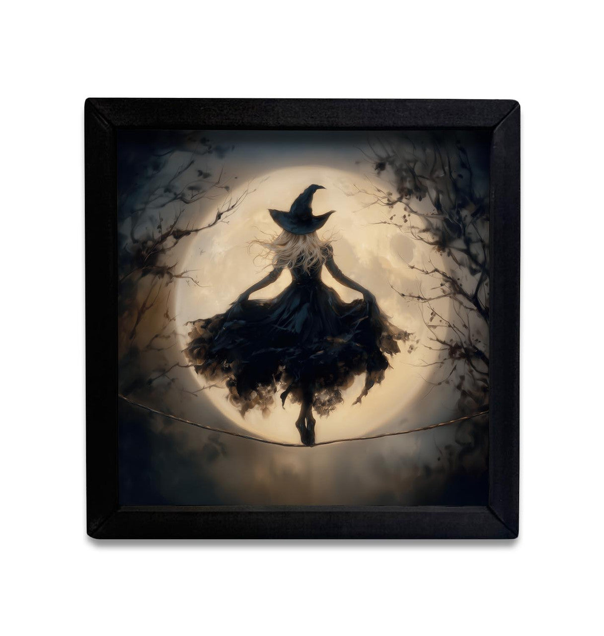 Tight Rope Witch Box Frame- 12x12