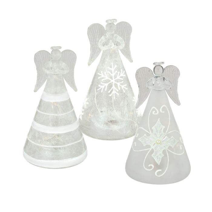 LED Frost Angel Decor