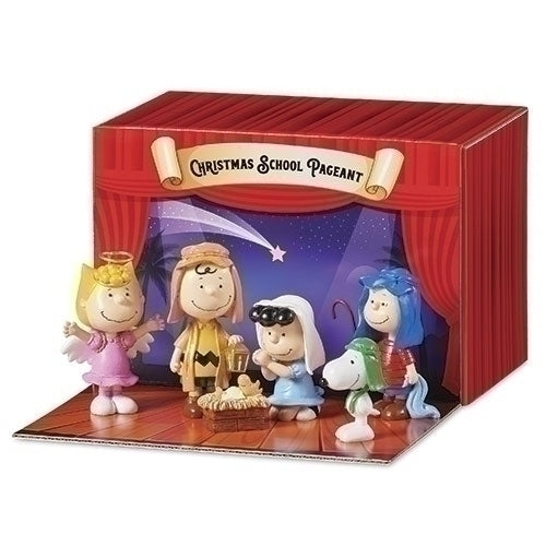 Peanuts 6 Piece Pageant Scene