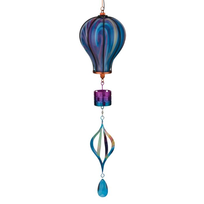 Swirl Balloon Spinner Solar Lantern