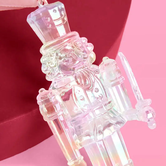 Iridescent Nutcracker Ornament