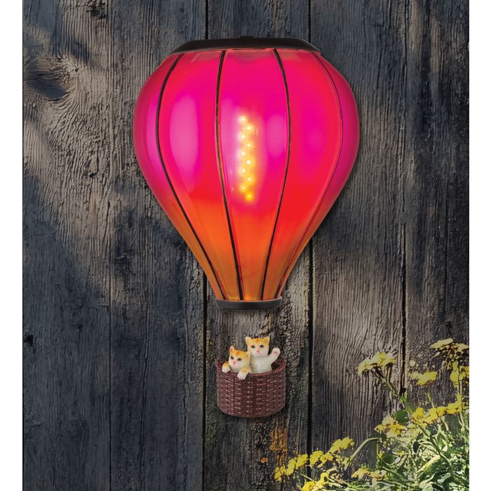 HAB Sconce Solar Wall Decor - Purple