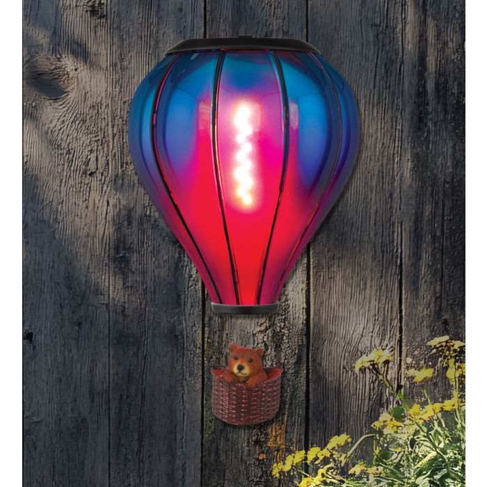 HAB Sconce Solar Wall Decor - Blue Pink