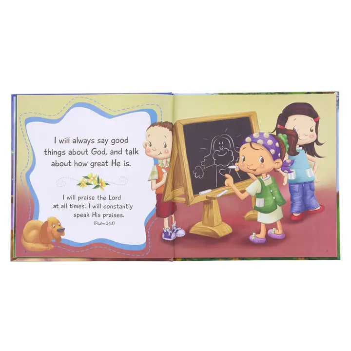 Kid Book God Hears When You Pray Hardcover Book