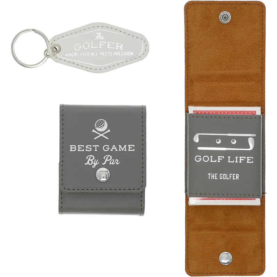 Golf Life Playing Cards & Keychain Gift Set