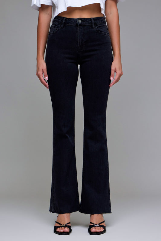 Hidden Jeans Happi Low rise Flare Black Jeans