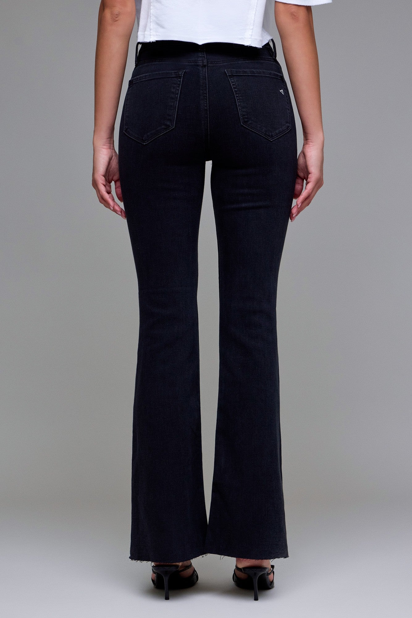 Hidden Jeans Happi Low rise Flare Black Jeans