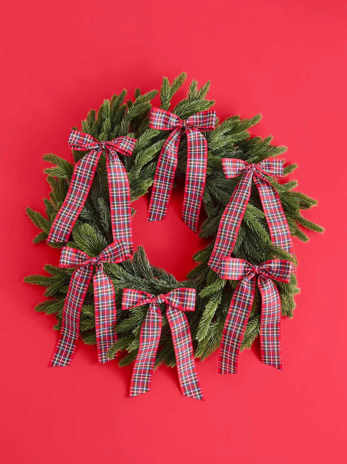 Shiraleah 6 Decorative Plaid Bows