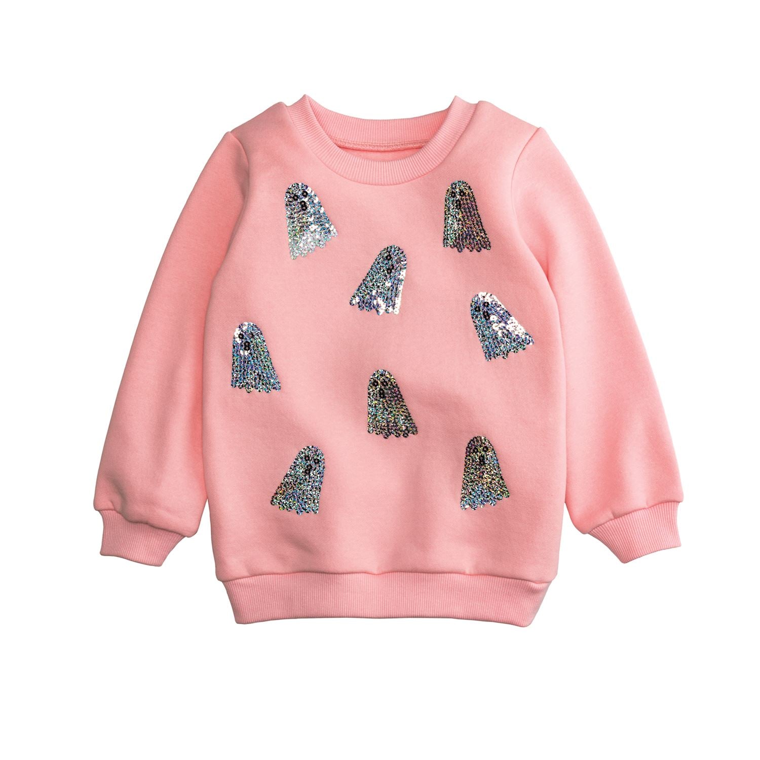Mud Pie Children's Ghost Sparkle Sweatshirt