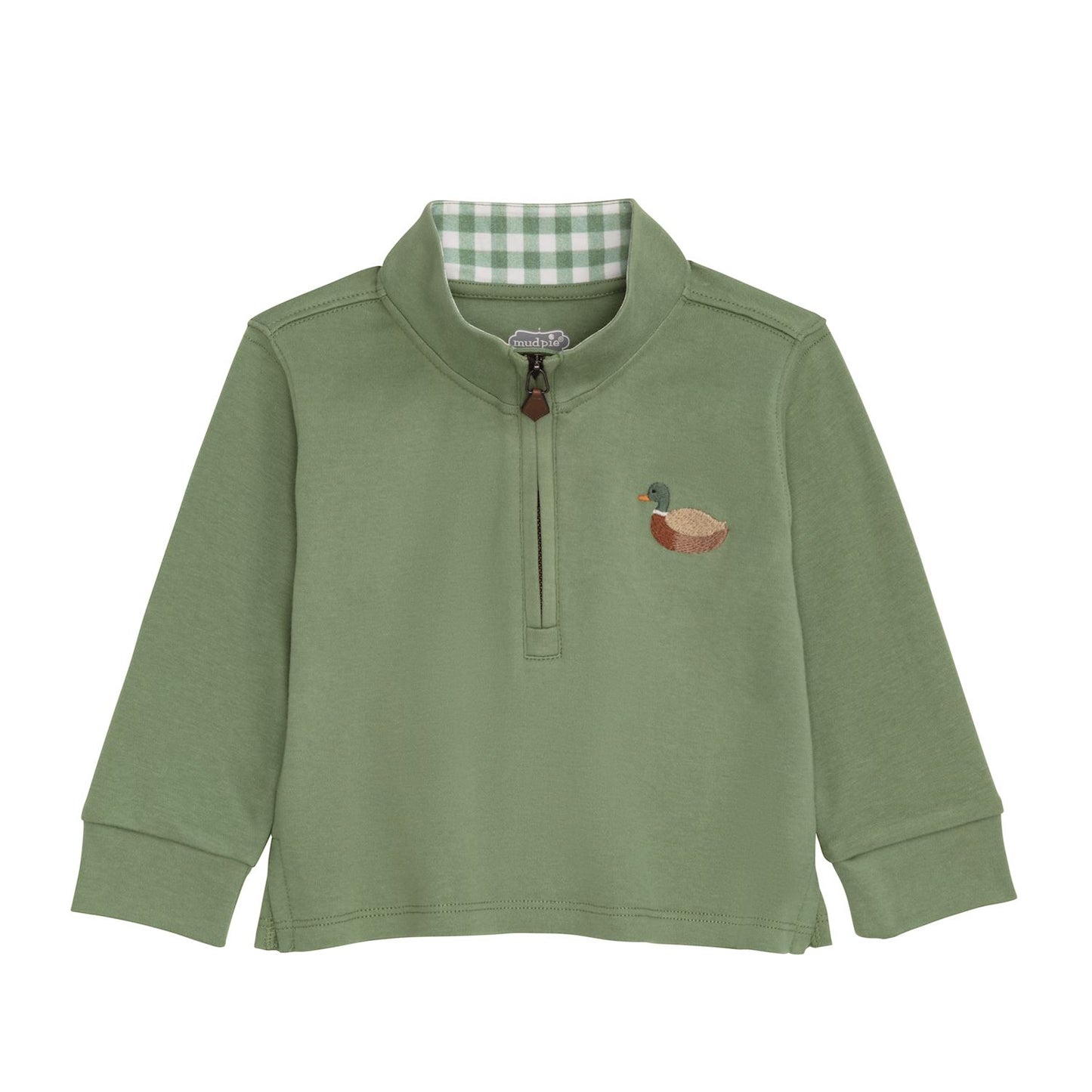 Mud Pie Boys Quarter Zip 12-18 Months