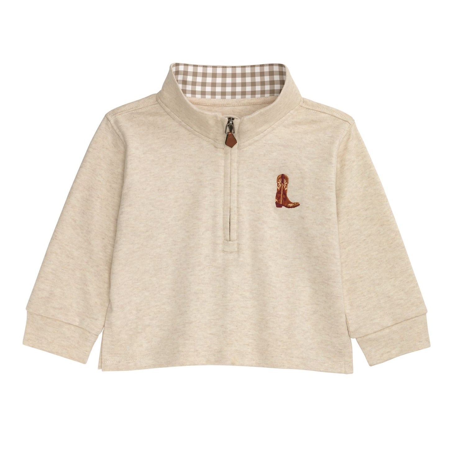 Mud Pie Boys Quarter Zip 12-18 Months