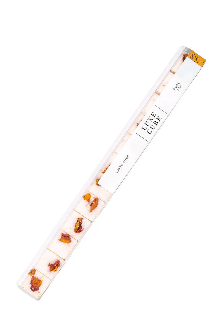Rose Latte Cubes