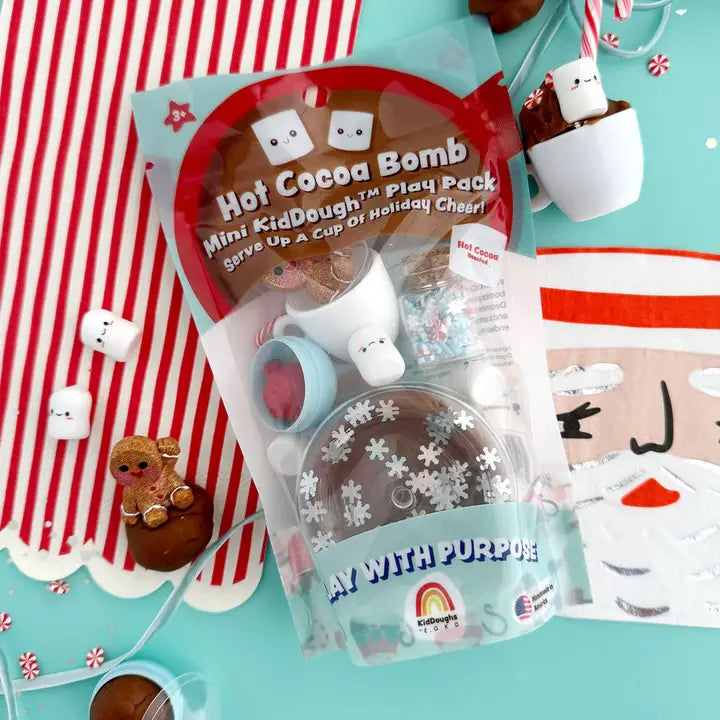 Kid Dough Hot Cocoa Bomb Mini Play Pack